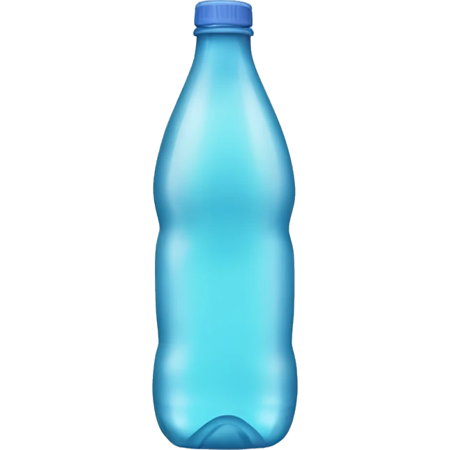 Botella de agua emoji