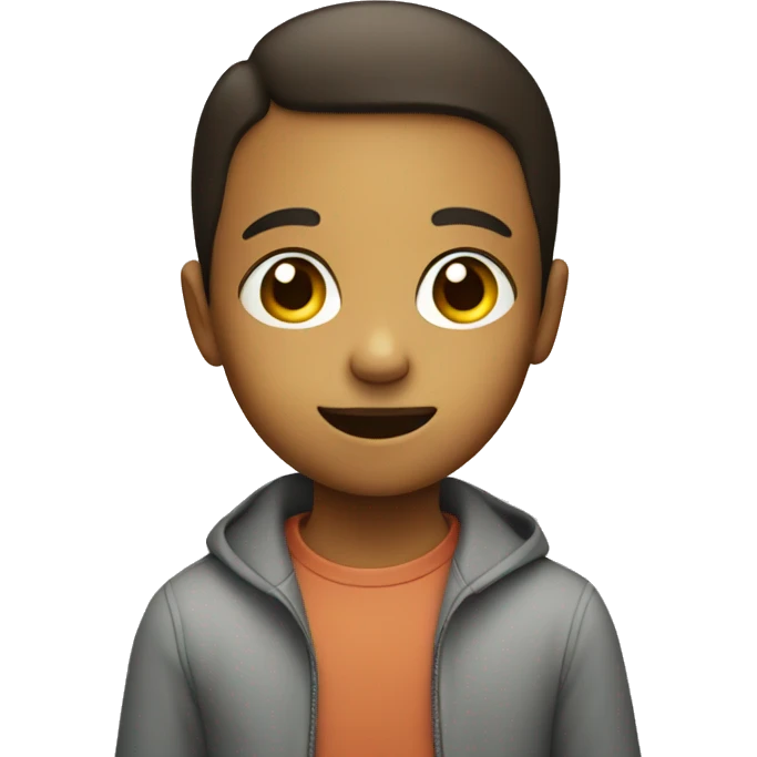 child with speech bubble  emoji