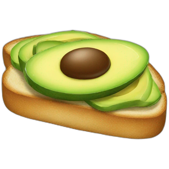 Avocado toast emoji
