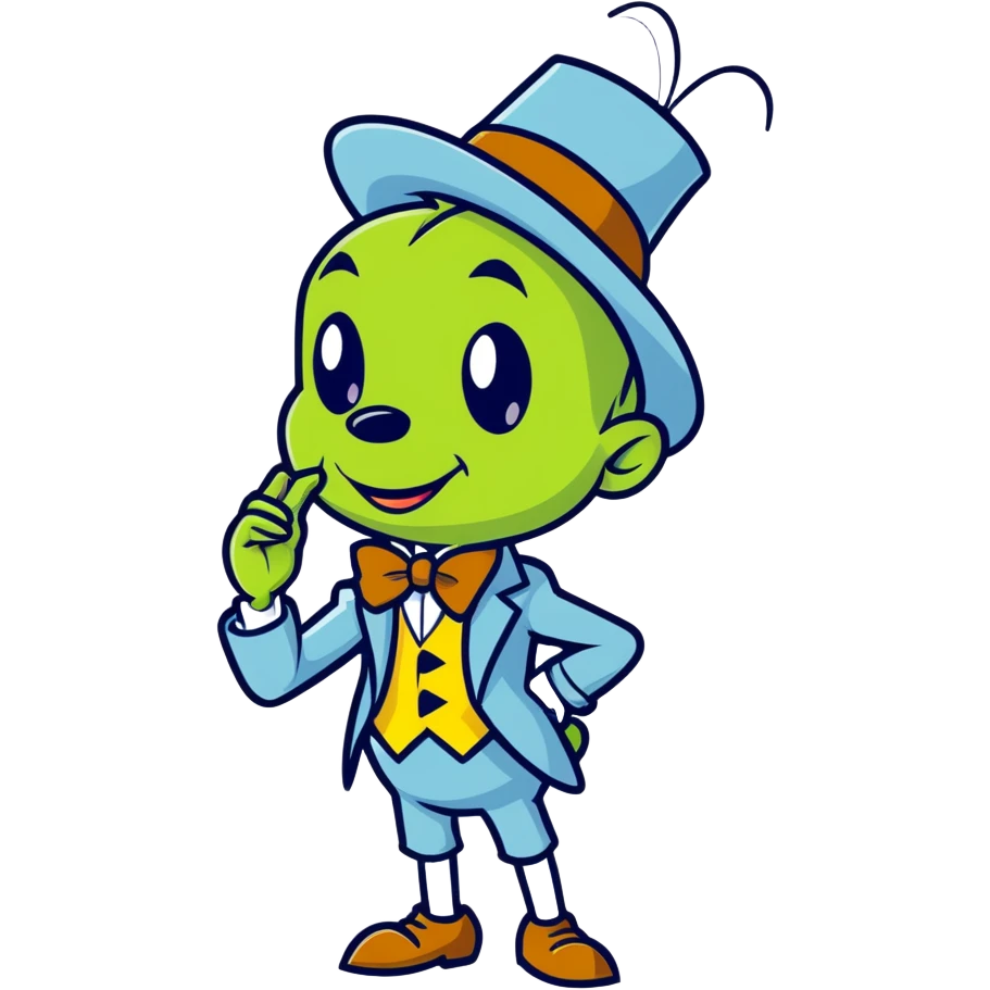 jimminy cricket  emoji