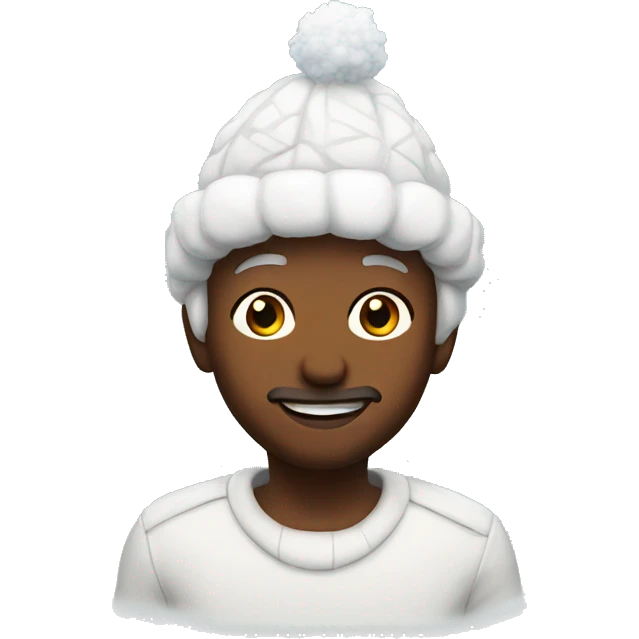 Snow emoji