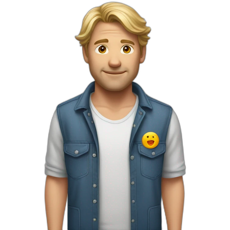 Un. Porc qui fais son beau gosse emoji