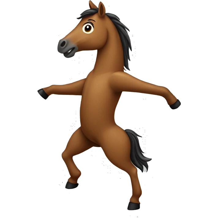 horse dancing emoji