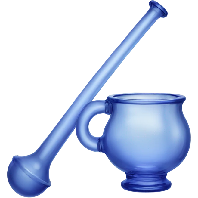 Glass bowl pipe emoji
