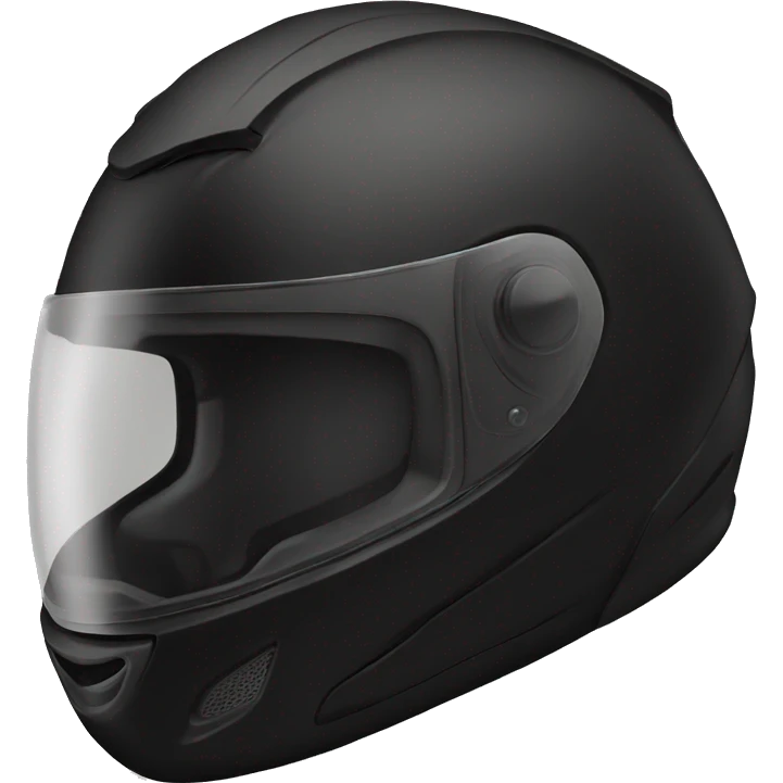 black bike helmet emoji