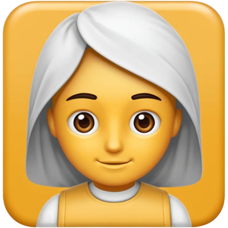 Tamamen çıplak kız emoji