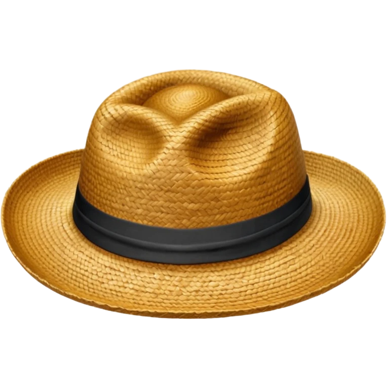 straw hat from one piece emoji