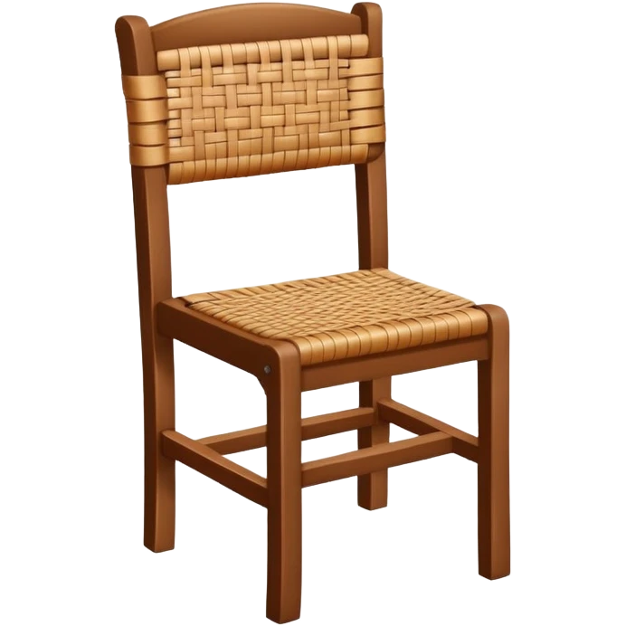 wooden chair emoji