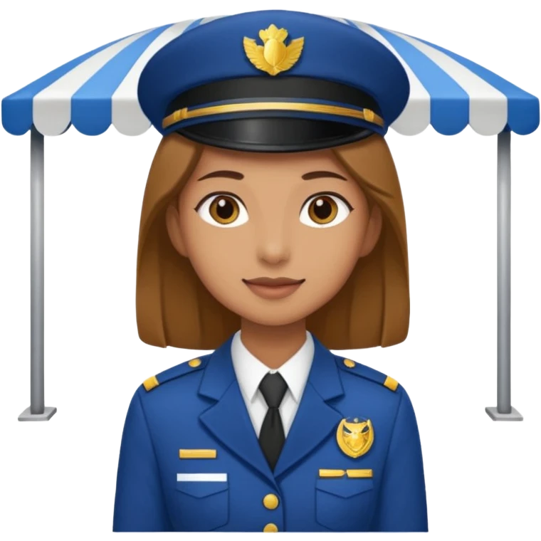 ticket seller at booth emoji