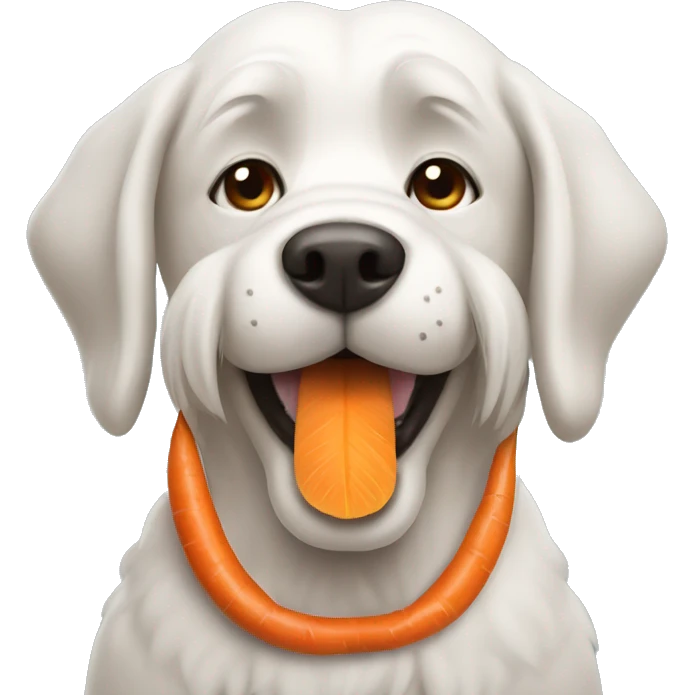 Dog game carrot emoji