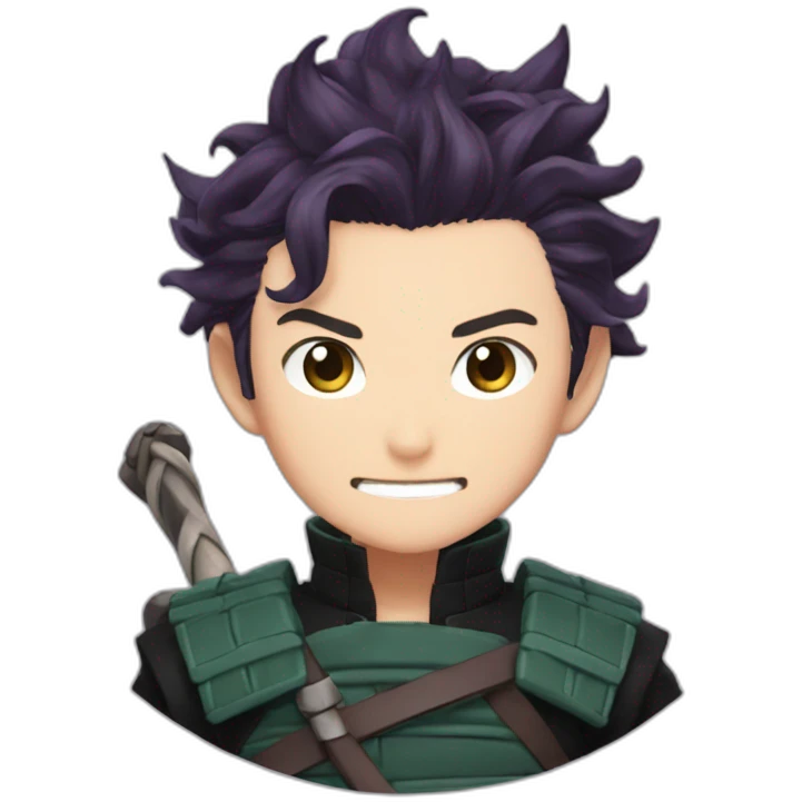 Tanjiro Kamado Demon SLayer emoji