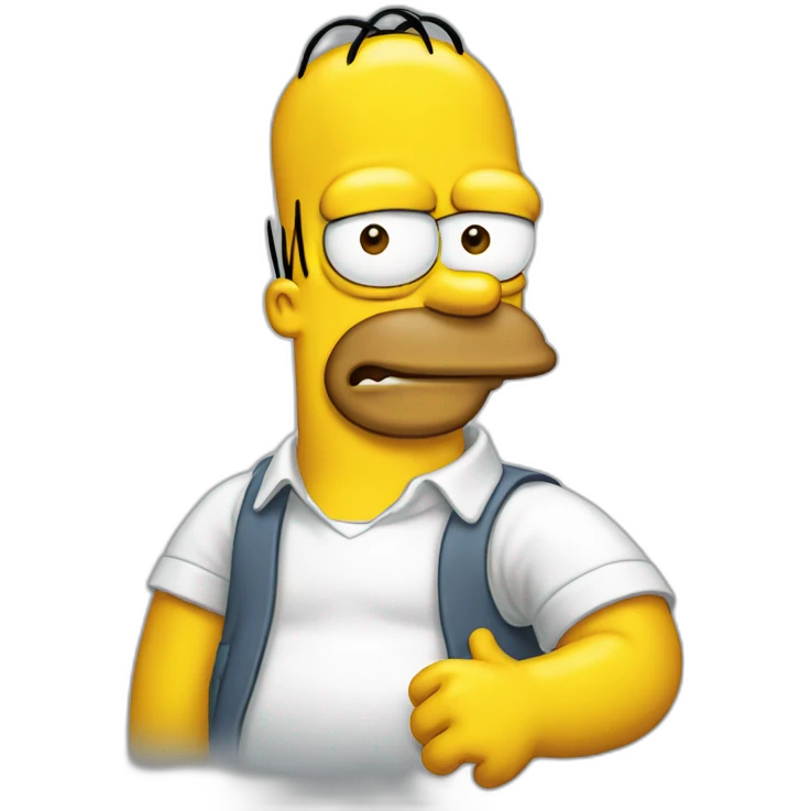 Hommer simpson emoji