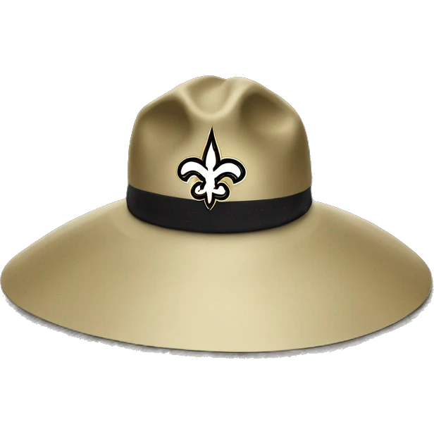 New Orleans saints hat emoji