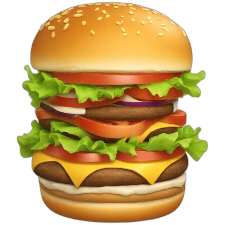 Chat burger emoji