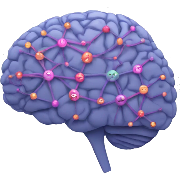 ai brain network emoji