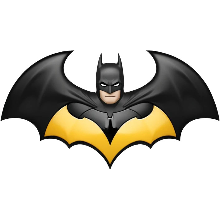 batman symbol emoji
