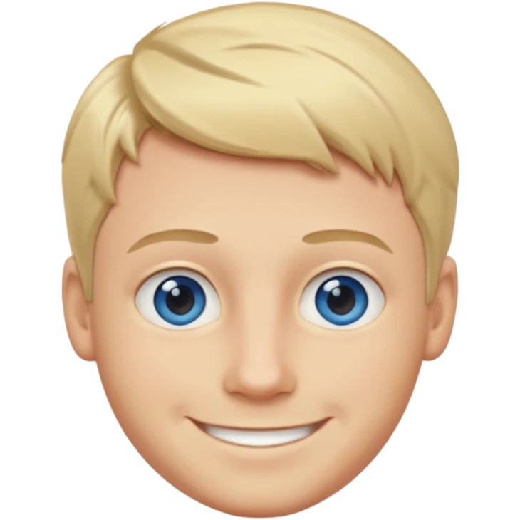 male short blond hair blue eyes 5ft 9 140lbs Italian emoji