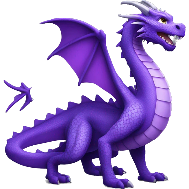 purple dragon emoji
