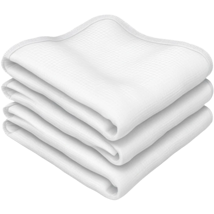 folded clean gauze pad emoji