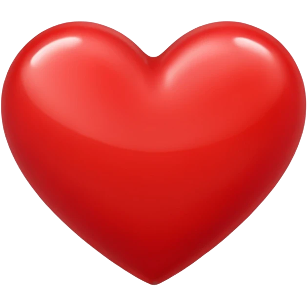 red heart emoji