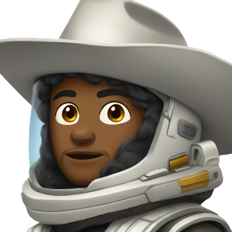 Space cowboy  emoji