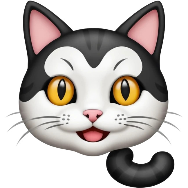 sneaky cat Sticker emoji