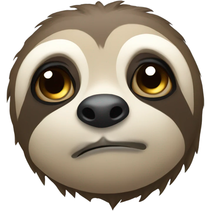 Sloth with tears emoji
