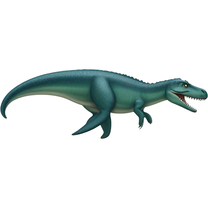realistic Mosasaurus emoji