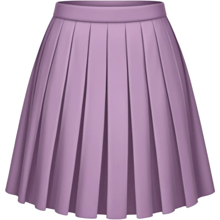 Mauve skirt emoji