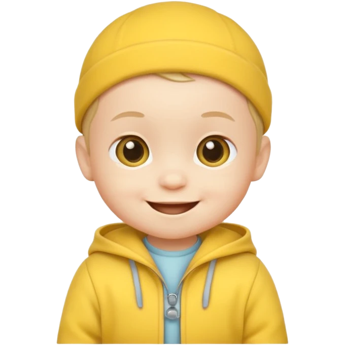 SMALL BABY IN YELLOW emoji