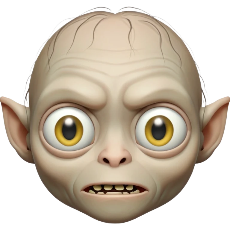 Gollum Lord of rings emoji  emoji