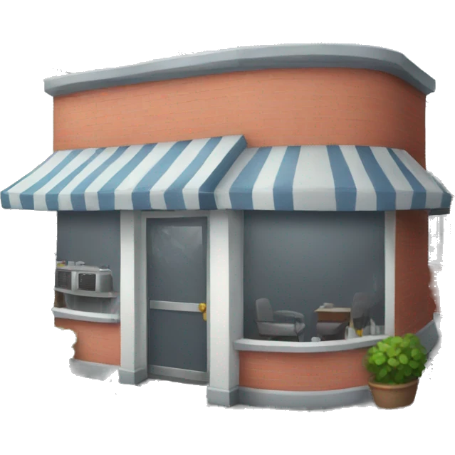 barbershop outside emoji