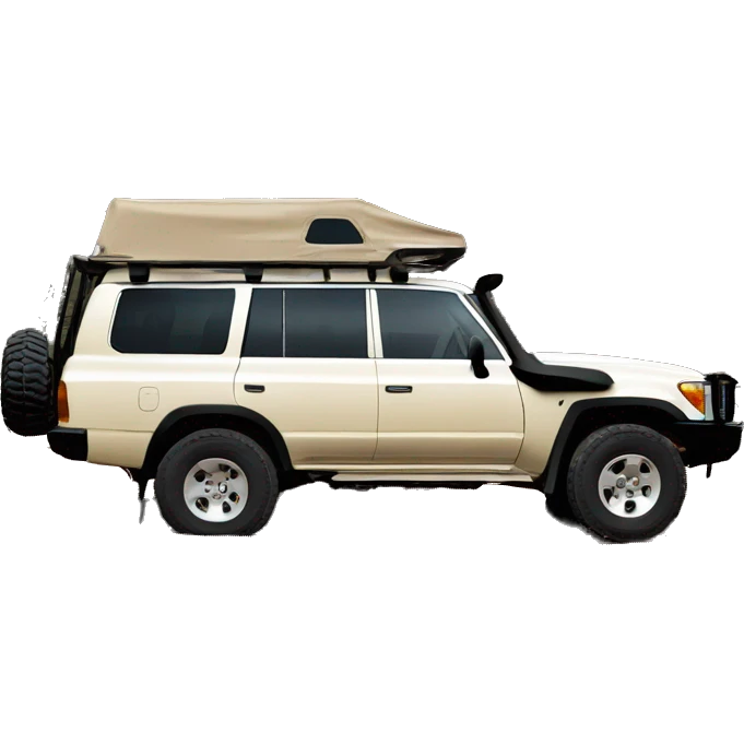 Toyota land cruiser troopcarrier emoji