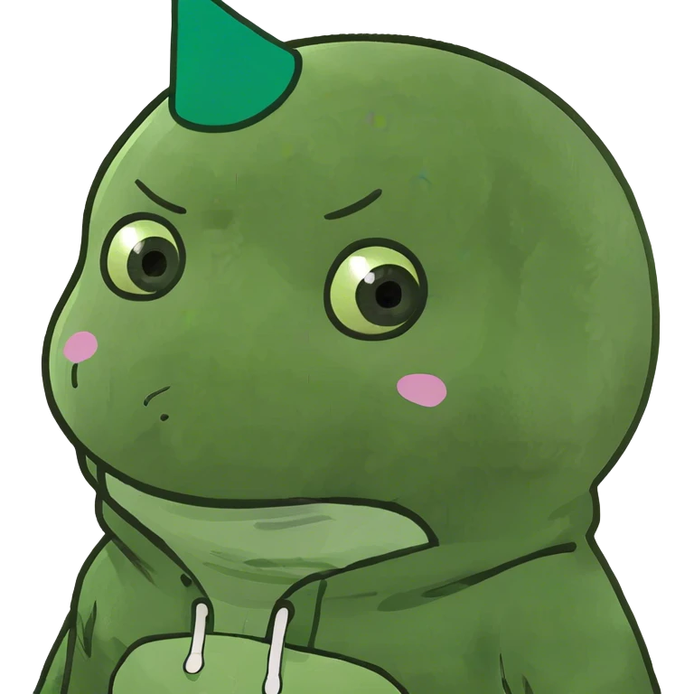 Cute baby crying emoji