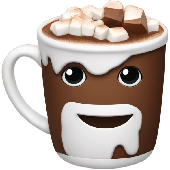 Hot chocolate emoji