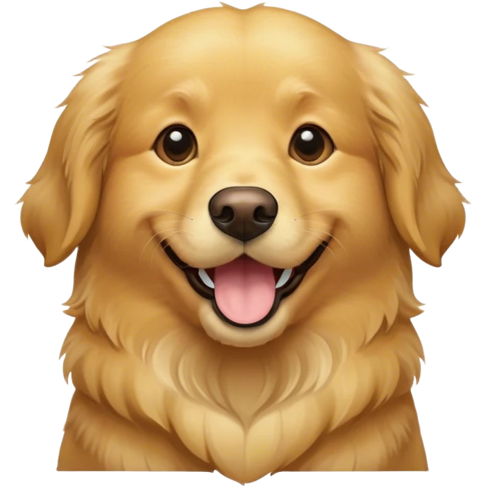 Golden retriever  emoji