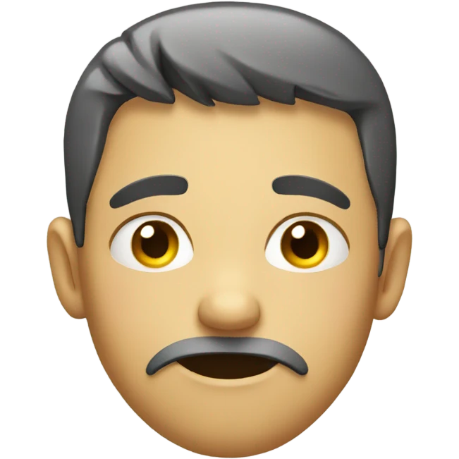 Tired face emoji