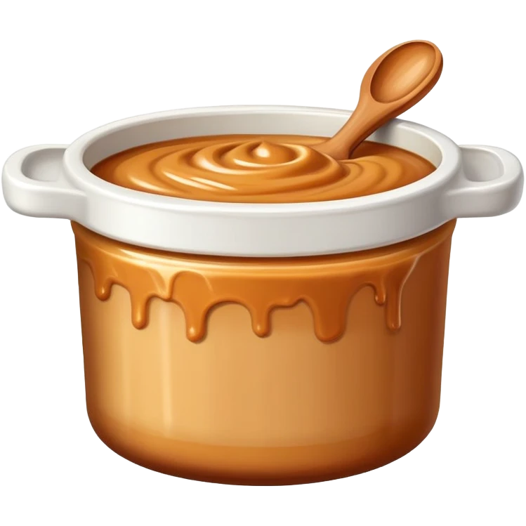 pote de doce leite emoji