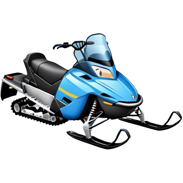 Snowmobile emoji