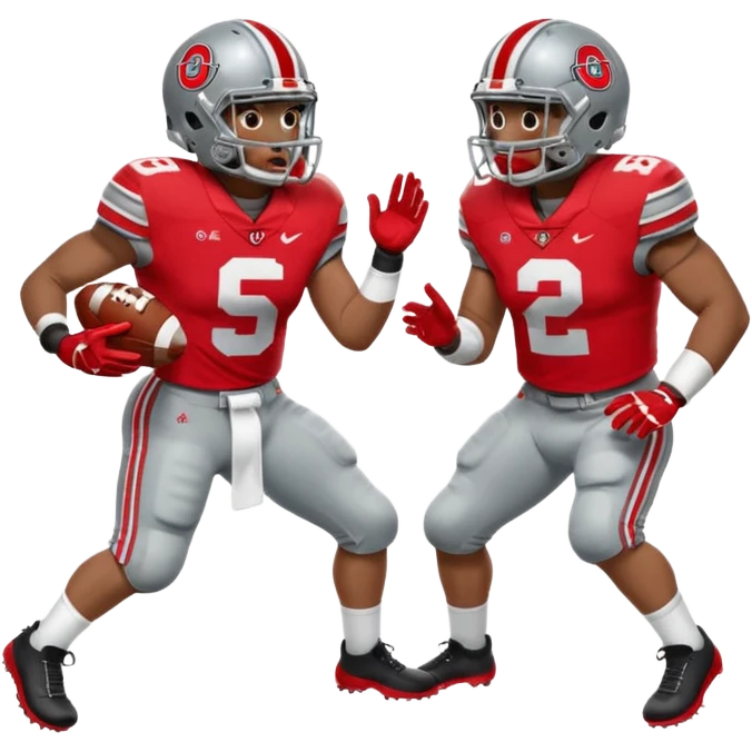 Ohio state football emoji