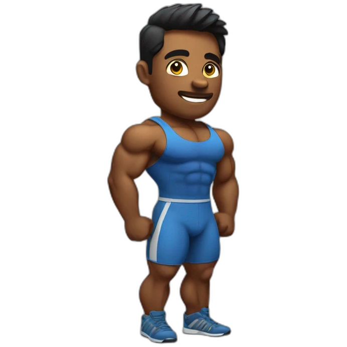 Body builder  emoji