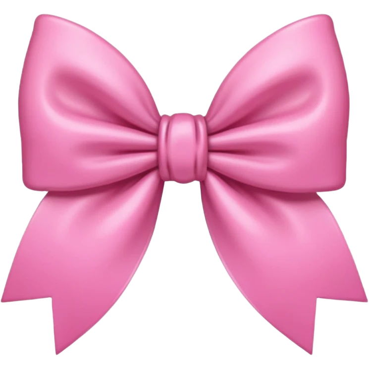Pink coquette aesthetic bow paler emoji