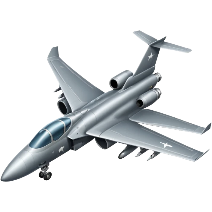 Avion militar emoji