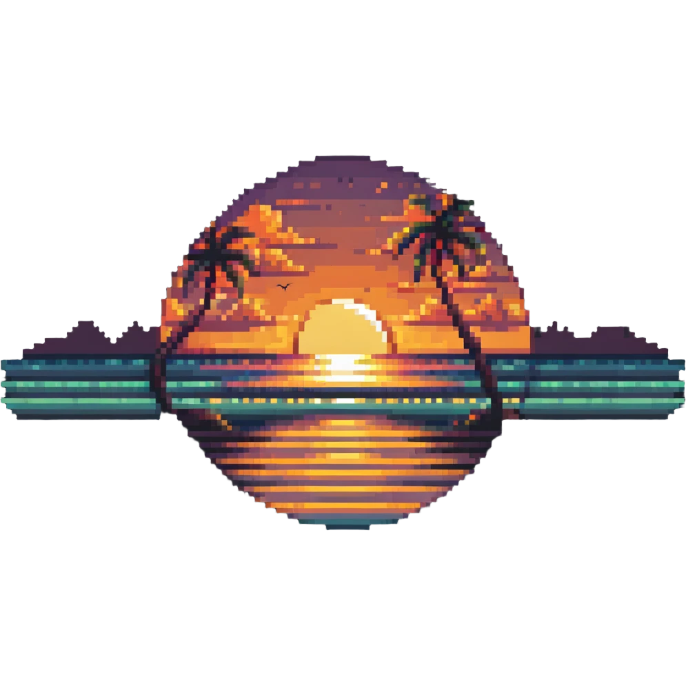 beach sunset emoji