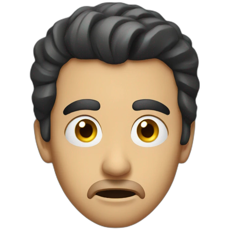 scared turkish guy emoji