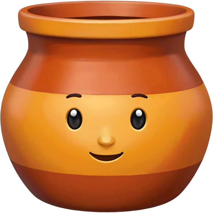 Painted Clay Pot emoji