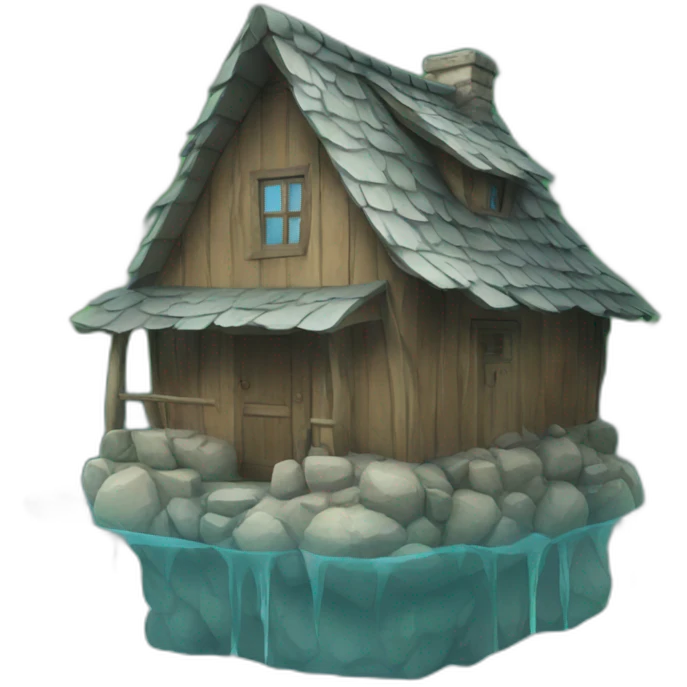 Water house emoji