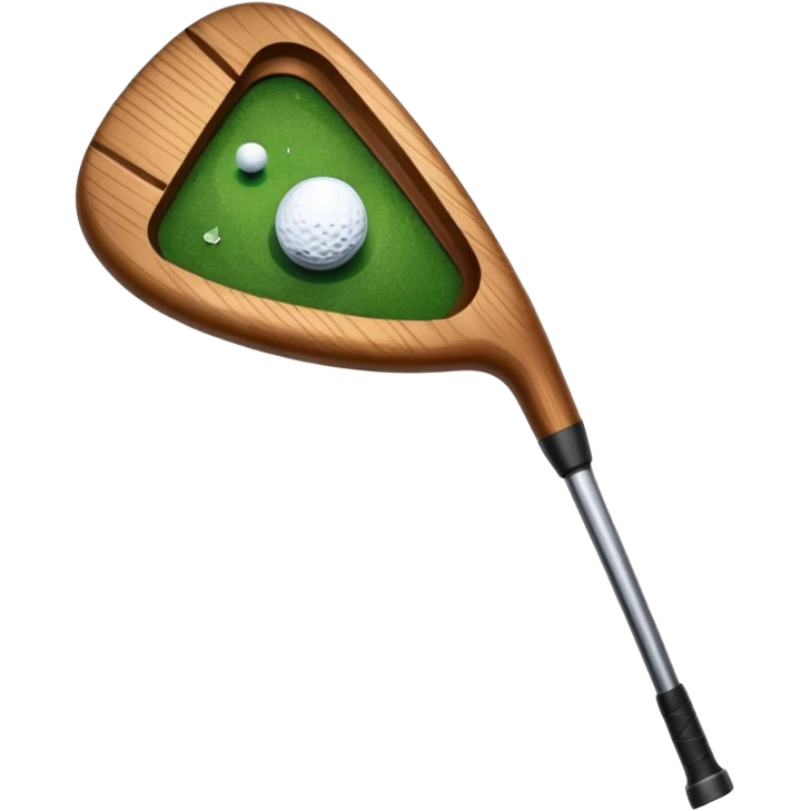 Broken golf club emoji