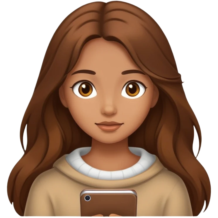 Cozy girl  emoji