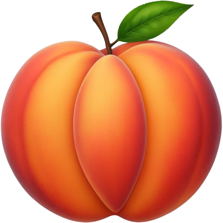 Peach emoji